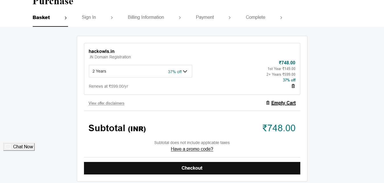 Step 5 To Buy Your Business Domain Name